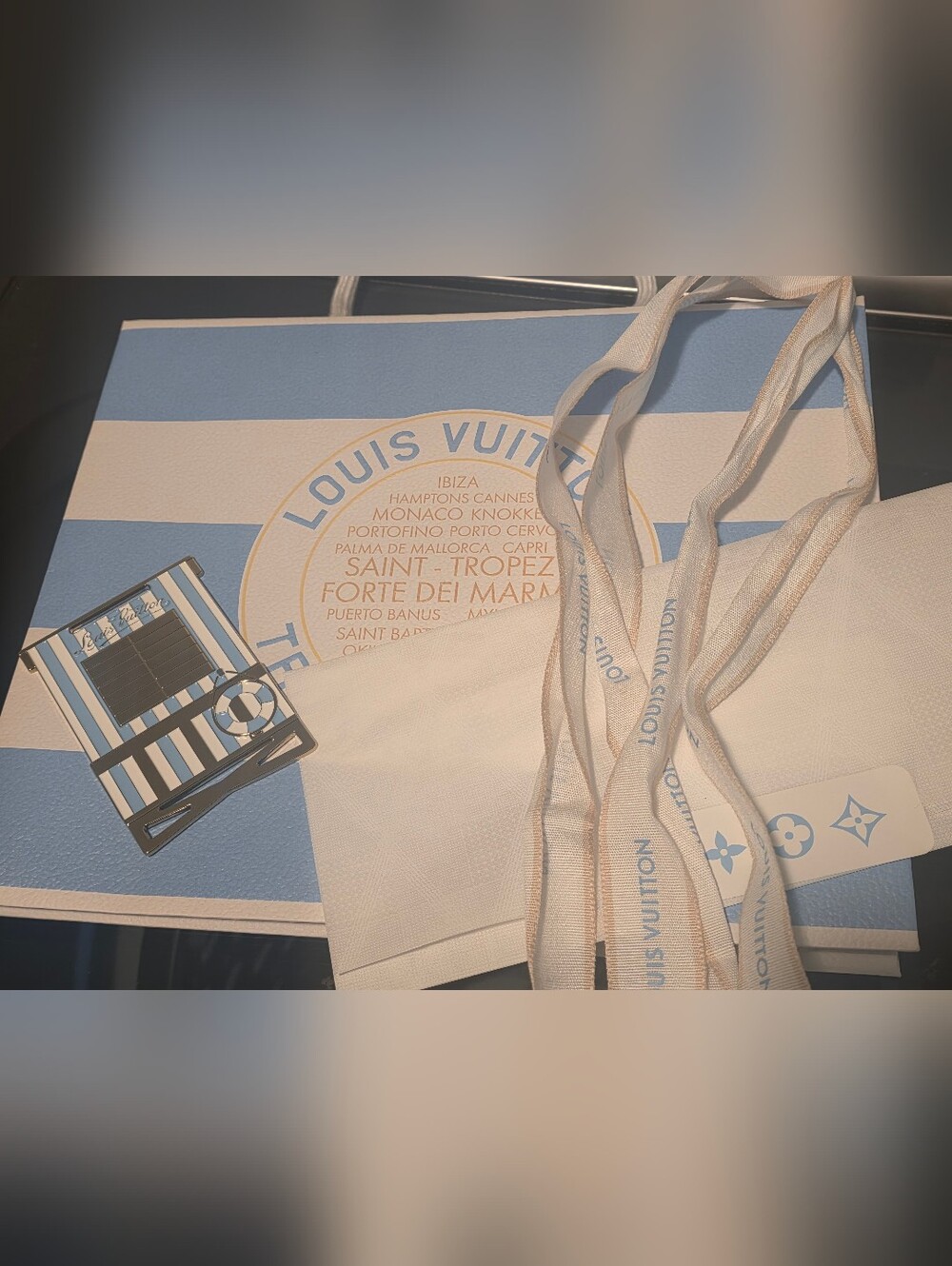 Louis Vuitton Resort 2026 Bag Ribbon Tag Tissue